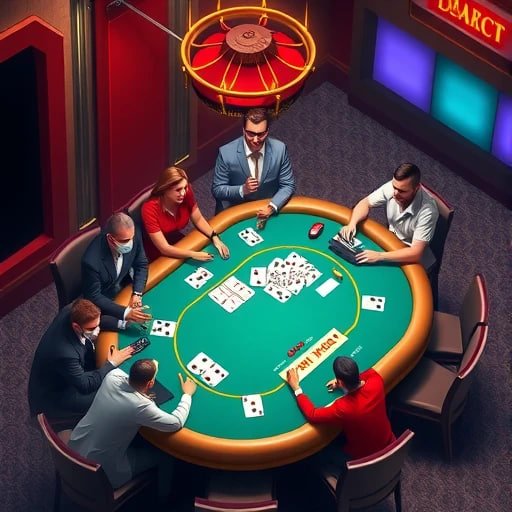Studio live dealer paus4d dengan multi-kamera untuk China Pools